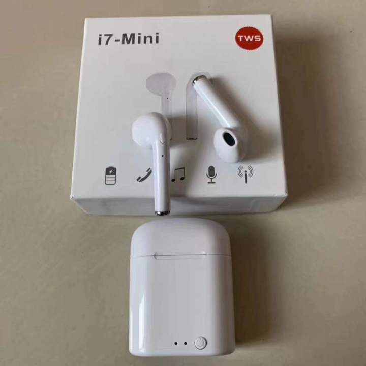 i7mini TWS Bluetooth Earphone i7 Mini Dual Ear Headset Wireless
