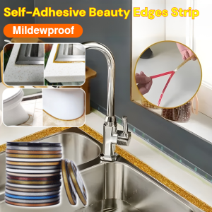 Beauty Seam Strip Self-Adhesive Beauty Edge Sticker Cabinet Tile Mildewproof Decorative Corner Side Beauty Edges Strip