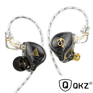 QKZ x HBB Professional 10mm Titanium Composite Coated Diaphragm Headset Hifi Gaming Earphones