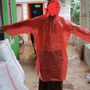 JAS HUJAN PLASTIK PONCO MERK SINGA