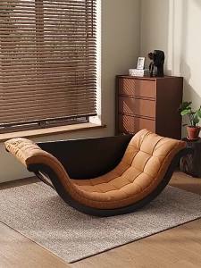 Banana boat rocking chair home single dormitory balcony sofa chair living room lazy person r small apartment lounge chair