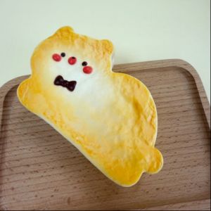 MUSASI Photo Props Simulation Bread Pinch Stress Relief Hand Relaxation Squeeze Stress Toy Creative Slow Rebound Realistic Food Fidget Toy Party Gift