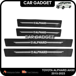 Toyota Vellfire / Alphard 20 Series Door Step Sticker Protector 2008-2015 GGH20 ANH20 AH20 CarGadget Car Accessories