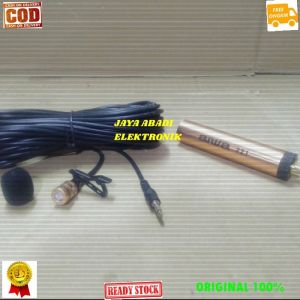 G498 MIC AIWA MIC KABEL JEPIT 8 METER KLIP CLIP MIK MIKROPON MIKROPHONE CABLE MICROPHONE KARAOKE VOK
