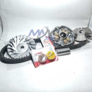 PAKET CVT VANBELT RUMAH ROLLER ASSY KIPAS LAWAN ROLER YAMAHA XEON KARBU XEON RC XEON GT 125 V BELT