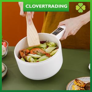 Multifunction Electric Cooker 1.8L Large Capacity With Double Layer With Steam Tray Electric Cooker Dormitory Student Pot Desktop Mini Hot Pot Portable Skillet Periuk Elektrik Pelbagai fungsi 电煮锅