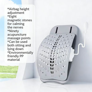 BHQ Lumbar Board Back Support Device Adjustable Waist Correction Lumbar Support Tool Yoga Stretching