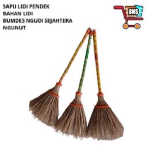 SAPU TAMAN LIDI PUCUK SAPU PENDEK SAPU LIDI KELAPA