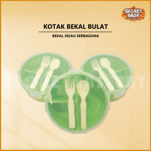 KOTAK BEKAL GOLDEN - Lunch Box Set / Tempat Makan Anak / Kotak Makan