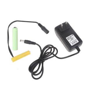 Eliminators linh hoạt Bộ chuyển đổi điện AAA thay thế cho 2 Pin cho Đèn bàn cảm biến chuyển động Thùng rác đồng hồ