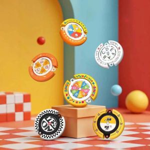 JACOOEQU สร้างสรรค์ ของเล่นล้อโชคลาภตลก แบบสุ่ม อะไรที่จะกิน แฮนด์สปินเนอร์ เกมบนโต๊ะ ของประดับตกแต่ง เกมทายนิ้ว ผู้หญิง