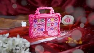 [ATS] Childrens Cosmetics Girls Makeup Princesses Accessories Grooming Handheld Makeup Bags Toy set