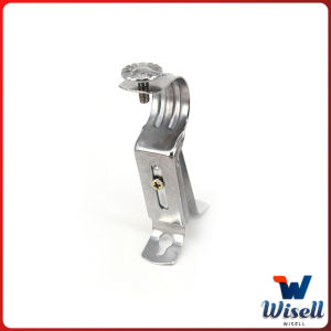 W.EL ขายึดราวผ้าม่าน แบบเดี่ยว  แบบโลหะ ขนาด 28 มม. สำหรับรางม่าน Curtain bracket