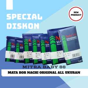 100% ORI !! Nachi Mata Bor Besi HSS 2/ 2.5/3.0/ 3.5/4.0/ 4.5/ 5/ 5.5/ 6.0/ 8.0/ 10.0 mm ( berkualitas 100%) HARGA PER 1 pcs Sahabat Power Tools