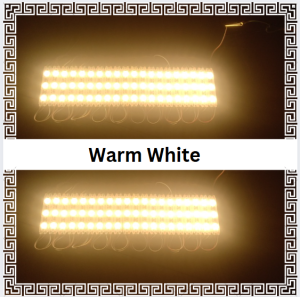 Lampu Led Modul Samsung Lensa Doff 6313 Dc 12V 3 Mata 1.5W SMD 2835/5630 (NEON BOX)