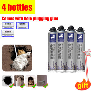 🔥Foaming Rate 300%🔥wall foam spray Polyurethane Expanding Foam Spray Sealant 750g Fills Cracks And Joints Gaps Around Pipes Vents spray foam sealant polyurethane foam spray Expanding Foam Sealant