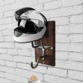 Wall-Mounted Storage Holder Motorcycle Helmet Rack Cloth Hooks Helmet Storage. 