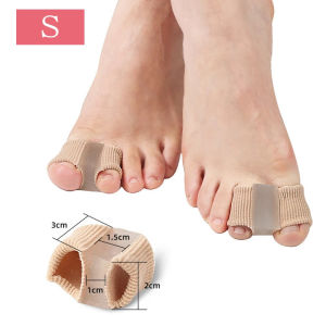 1 Pair Toe Separator Gel Straightener Silicone Cushion Toes Bunion Hallux Valgus Corrector Foot Care Insole Support