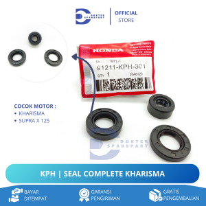 KPH SEAL KIT KOMPLIT COMPLEATE SET OIL ASSY KHARISMA / SUPRA X 125 / KARISMA / SUPRA / SIL / SEAL