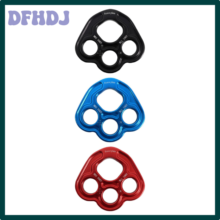 DFHDJ Outdoor 4 Holes Paw Rigging Plate Outdoor Activities Work Rigging ...