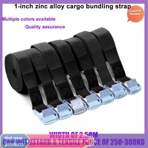 Graceful Lashing Strap With Buckle Nylon Quick Release Cargo Tie Down Luggage Bag Packing Straps Tied With Zinc Alloy Buckle Hooks