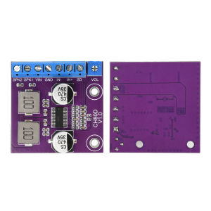 Diymore Ch80D 80W Stereo Nối Tiếp Class-D Bộ khuếch đại âm thanh đơn kênh Bằng Giọng Nói mô-đun khuếch đại âm thanh DC 5-26V