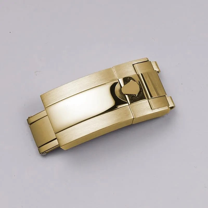 9mm×16mm Stainless Steel Folding Buckle Metal Lock For Rolex
