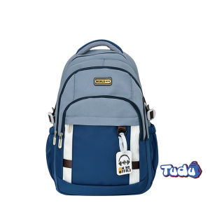 Balo nữ Tudu thời trang Hàn Quốc chống nước có ngăn laptop balo học sinh nam ba lô sinh viên 012