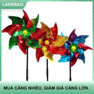 【LAKEBAO】 Dụng cụ đuổi chim cối xay gió ngăn chặn chim lấp lánh phản quang