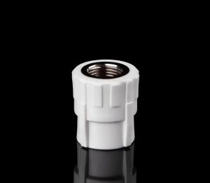 PPR White Fittings 1/2” (20mm) Male / Female Threaded Tee Adapter 20pcs