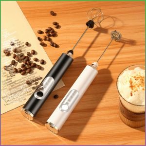 ไม้กวน มือถือ เร็ว เครื่องตีฟองนม ประสบการณ์การอบที่สะดวกสบาย การทํางานเดซิเบลต่ํา พลังอันแข็งแกร่ง