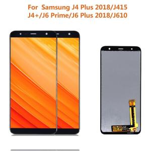 Top Quality LCD For Samsung Galaxy J4 J6 Plus J415 J610 SM-J415F SM-J610F Display Touch Screen Digitizer Assembly Replacement