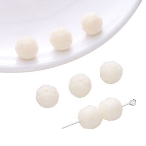 2ชิ้นเรซิ่นผสมสีสันดอกบัวลูกปัดกระต่ายเสน่ห์สำหรับเครื่องประดับทำเครื่องประดับสร้อยคอ DIY สร้อยข้อมือต่างหูอุปกรณ์เสริม