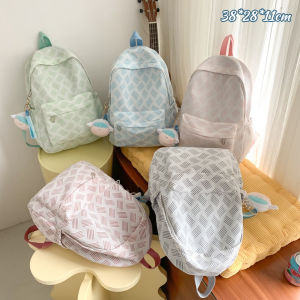 Student Bag Korean Style Girl Backpack Harajuku Travel Backpack Female Printed Schoolbag 28x38x11 cm
