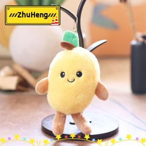 zhuheng 1 mảnh chuối xoài sang trọng búp bê mỉm cười mặt trái cây loạt túi Mặt Dây chuyền móc khóa tương tác đồ chơi tự làm trang trí sinh nhật Quà Tặng