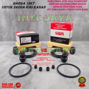 SIL SEAL PISTON REM CAKRAM RODA DEPAN XPANDER LIVINA NEW 1SET SAM
