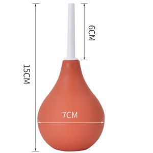 Dụng cụ vệ sinh hậu môn - 89ml - màu cam