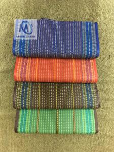 เสื่อพับปิกนิค ยางพารา คุณภาพสูง 4 พับ เย็บมุม ขนาด 180*200 ซม.  ms99.