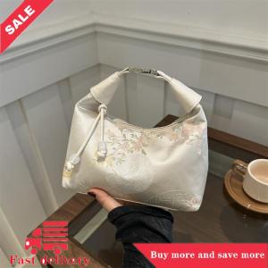 [COD] Mới Trung Quốc Phong Cách Mỹ Thêu Phụ Nữ Túi Xách 2025 Mùa Hè Thời Trang Vai Túi Crossbody Hàng Ngày Đảng Tote Túi Xách Cho Phụ Nữ