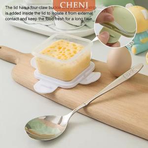 [COD] CHENJ กล่องพลาสติกเก็บของขนาดเล็กสำหรับใส่อาหารกันรั่วกล่องพลาสติกสำหรับเตาอบไมโครเวฟ