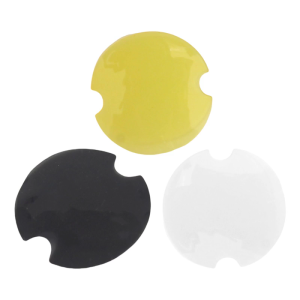 100pcs Round Plastic Ring Display Cards 4cm Diameter Sheets for Stores and Craft Shops Jewellery Holder