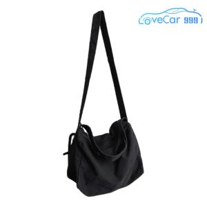 Practical Canvas Crossbody Bag for Women Large Soft Handbag with Multiple Storage Options for Commuting