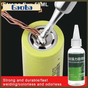 gaoba DIY Accessories 60g Soldering Flux Liquid Solders Water For Stainless Steel Galvanized Sheet Copper Iron Battery Welding
