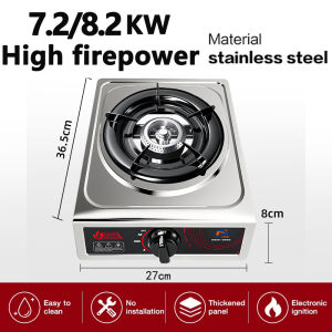 Gas Stove | Double Burner Gas Stove | Teflon-Coated | Heavy Duty | Non-stick | Easy to Clean