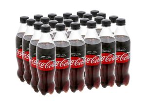 Nước ngọt có ga COCACOLA ZERO không đường chai 600ml