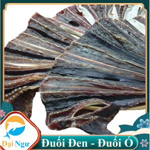 1 KG  Khô Cá Đuối Lạc ĐEN  Đặc Sản Loại 1 Cà Mau không tẩm gia vị--Đại Ngư