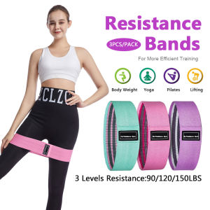 【🇲🇾Stock】3PCS Workout Hip Loop Resistance Bands Anti-slip Squats Expander Strength Rubber Bands Yoga Gym slim Training band运动阻力带