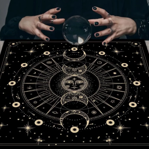 Hình vuông con lắc divinations Mat bàn thờ Khăn trải bàn trò chơi với bàn cờ Pad Rune Khăn Trải Bàn siêu hình trò chơi với bàn cờ Thảm trò chơi