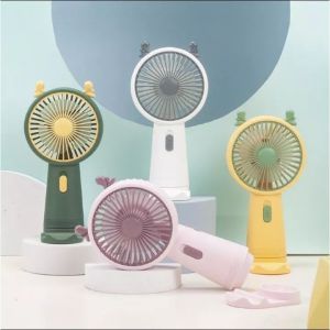 KP029 Kipas Angin Mini 2 In 1 Tancap Tangan Karakter / Kipas Angin USB