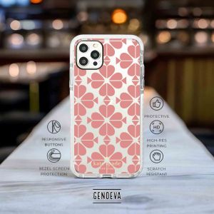 Case iPhone 11 12 XR 8 11 Pro X XS Case iPhone 7 Impact Case Clear Case Custom K Spade KS090